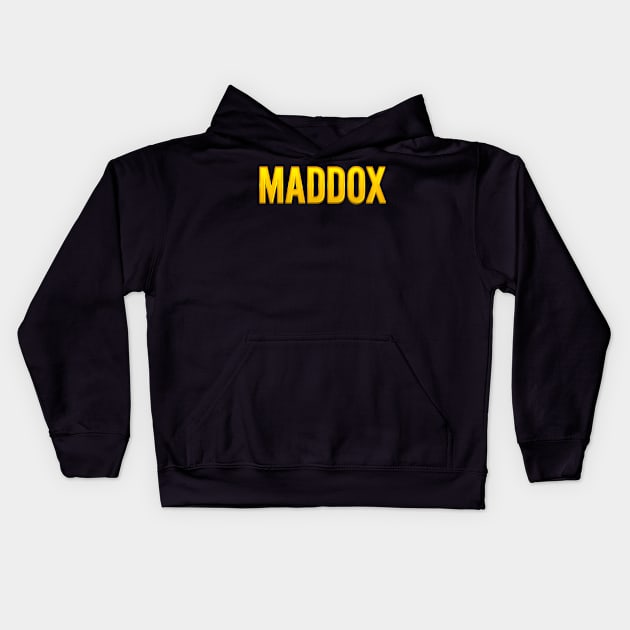 Maddox Family Name Kids Hoodie by xesed